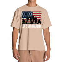 Let’s Go Brandon American Flag Veterans Vintage Urban Heavy T-shirt | Artistshot