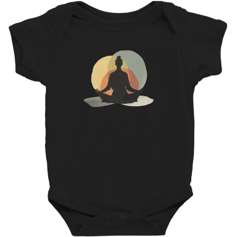 Meditation Zen Baby Bodysuit by AestheticArt | Artistshot