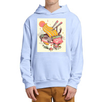 Ramen Bowl Restaurant Urban Pullover Hoodie | Artistshot