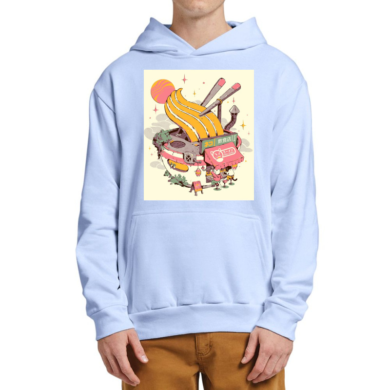 Ramen Bowl Restaurant Urban Pullover Hoodie | Artistshot