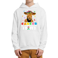 Cancer Messed With The Wrong Heifer Cow Lover Fight Cancer T Shirt Urban Pullover Hoodie | Artistshot