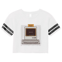 Old Pc Scorecard Crop Tee | Artistshot