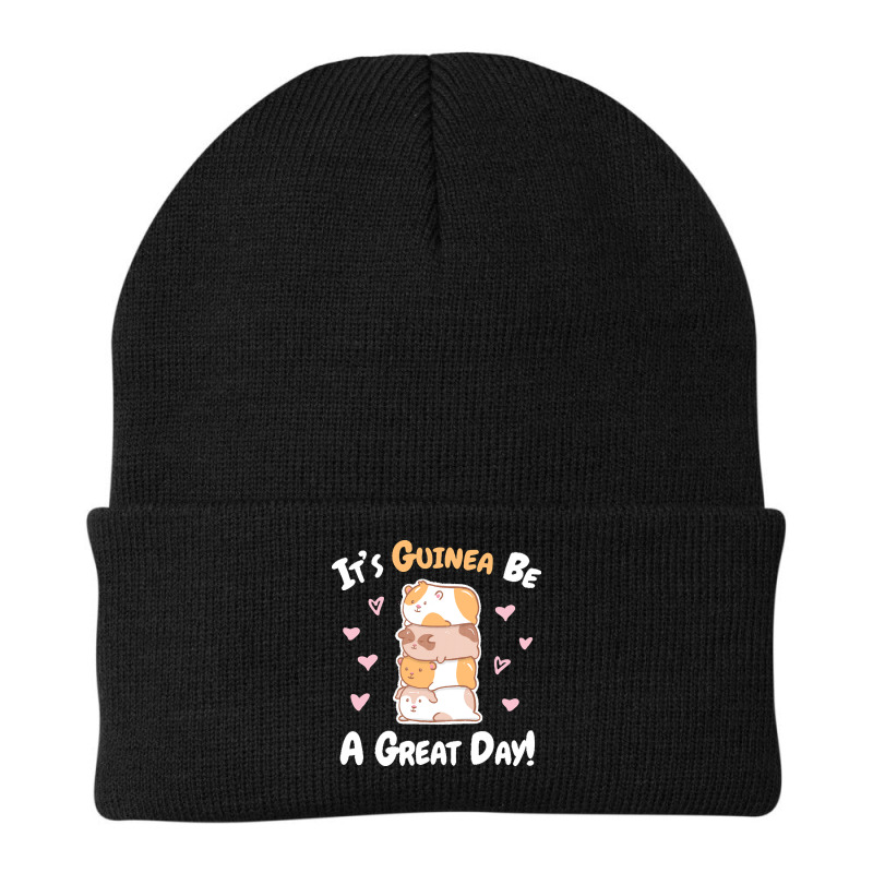 Guinea Pigs T  Shirt Guinea Pig   Guinea Be A Great Day T  Shirt Beanie | Artistshot