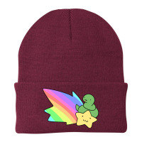 Rainbow Shooting Star Snake Beanie | Artistshot