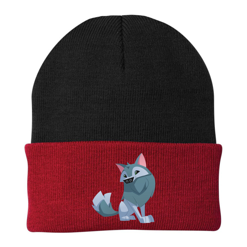 Cute Wolf Animation Beanie by skeith84 | Artistshot