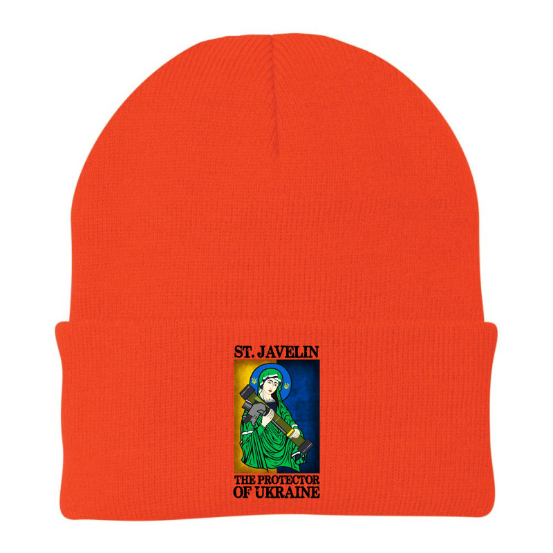 Saint Javelin Protector Of Support Beanie | Artistshot