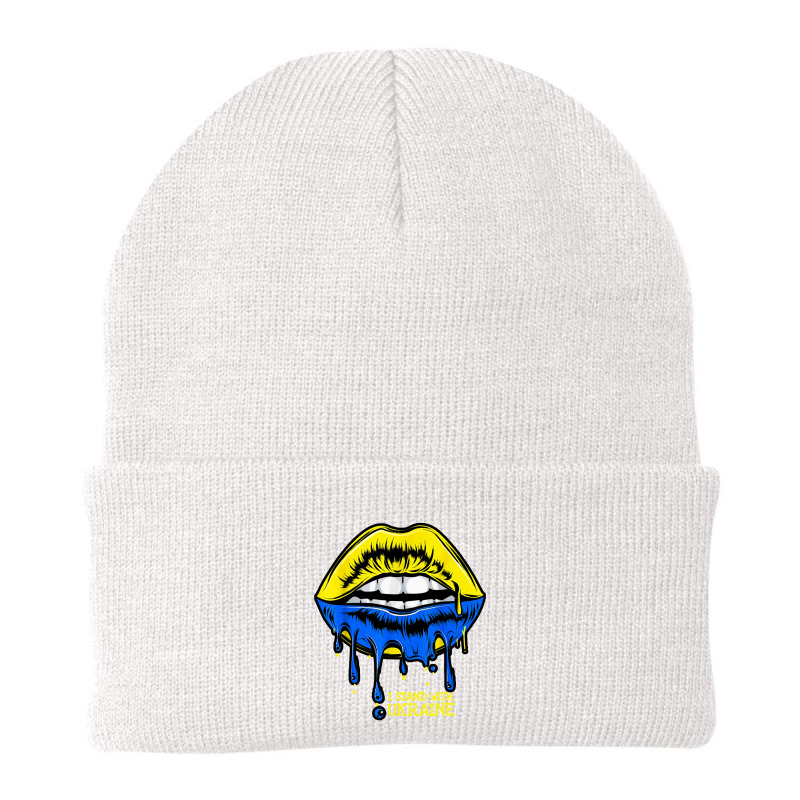 I Stand With Lips Flag Beanie | Artistshot