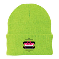 Private Beer Fridge Warning Sign Circle 30628733 Beanie | Artistshot