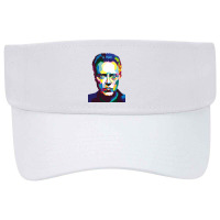 Christoper Walken In Wpap Pop Art Style Visor Hat | Artistshot