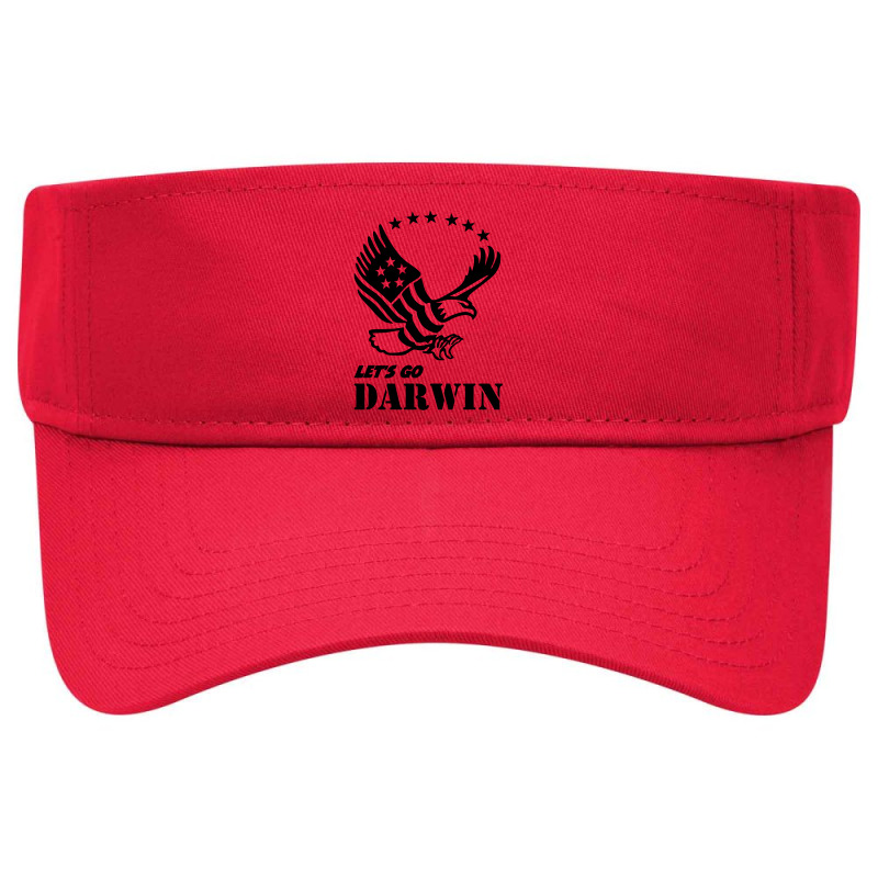 Let's Go Darwin Visor hat by elasting | Artistshot