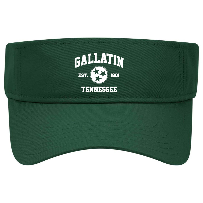 Gallatin Tennssee Visor hat by Cocoa | Artistshot