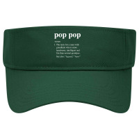 Mens Pop Pop Definition Funny Poppop Dictionary For Men Grandpa T Shir Visor Hat | Artistshot