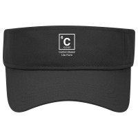 Carbon Based Life Form Funny Visor Hat | Artistshot