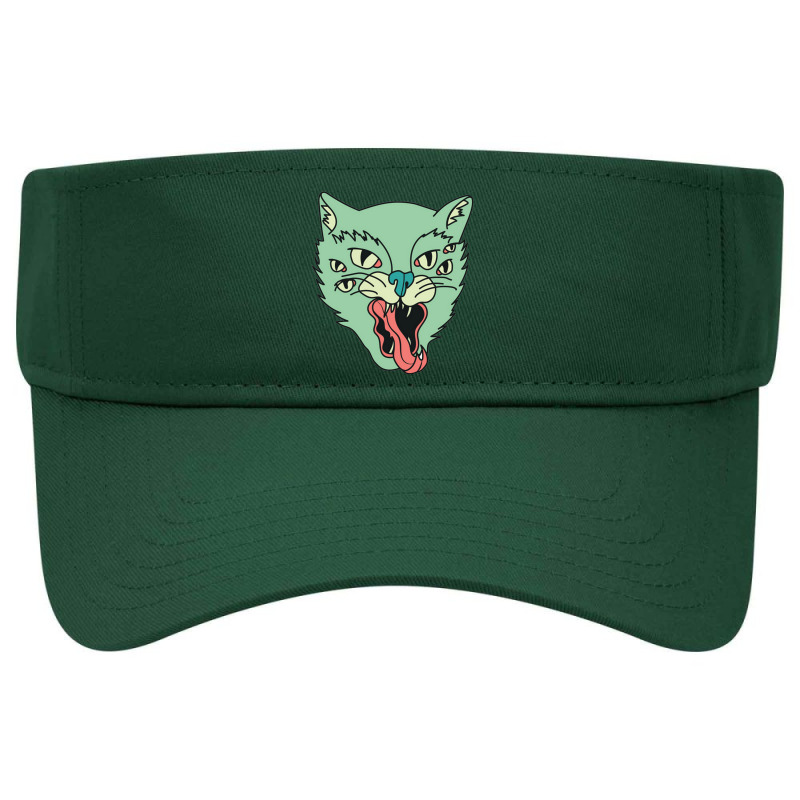 The Cat Eyes Visor hat by yovayo | Artistshot