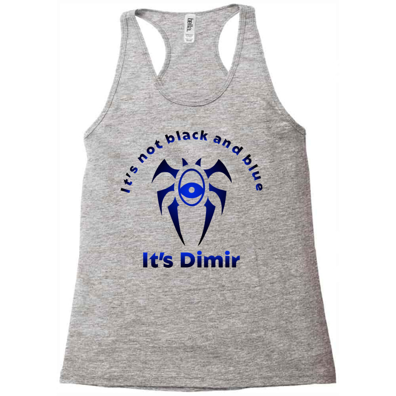 It's Not Black And Blue It's Dimir Racerback Tank by loobsdigitalart | Artistshot