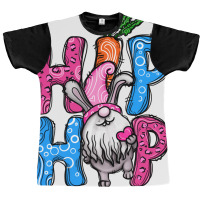 Easter Hip Hop Gnome Graphic T-shirt | Artistshot