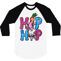 Easter Hip Hop Gnome 3/4 Sleeve Shirt | Artistshot