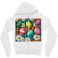 Easter Eggs Zipper Hoodie | Artistshot