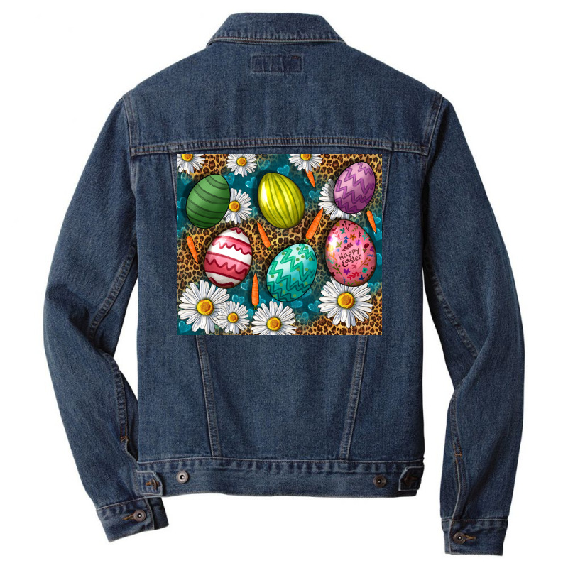 Easter Eggs Men Denim Jacket | Artistshot