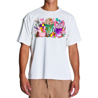 Easter Coffee Cups With Bunny Urban Heavy T-shirt | Artistshot