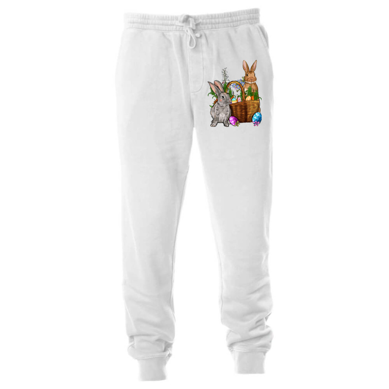 Bunnys Carrots Eggs With Basket Easter Unisex Jogger | Artistshot