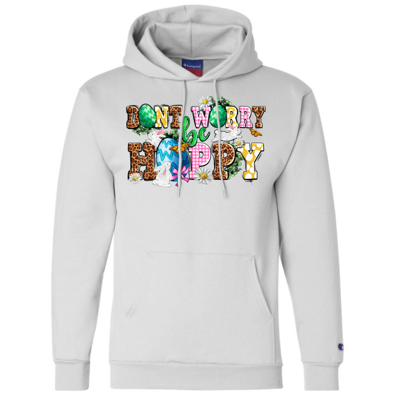 Don't Worry Be Hoppy Champion Hoodie | Artistshot