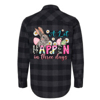 A Lot Can Happen In Three Days Flannel Shirt | Artistshot