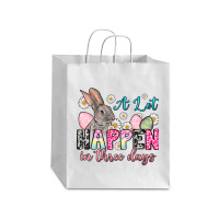 A Lot Can Happen In Three Days Debie Paper Bag - 10 X 5 X 13 | Artistshot