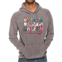 A Lot Can Happen In Three Days Vintage Hoodie | Artistshot