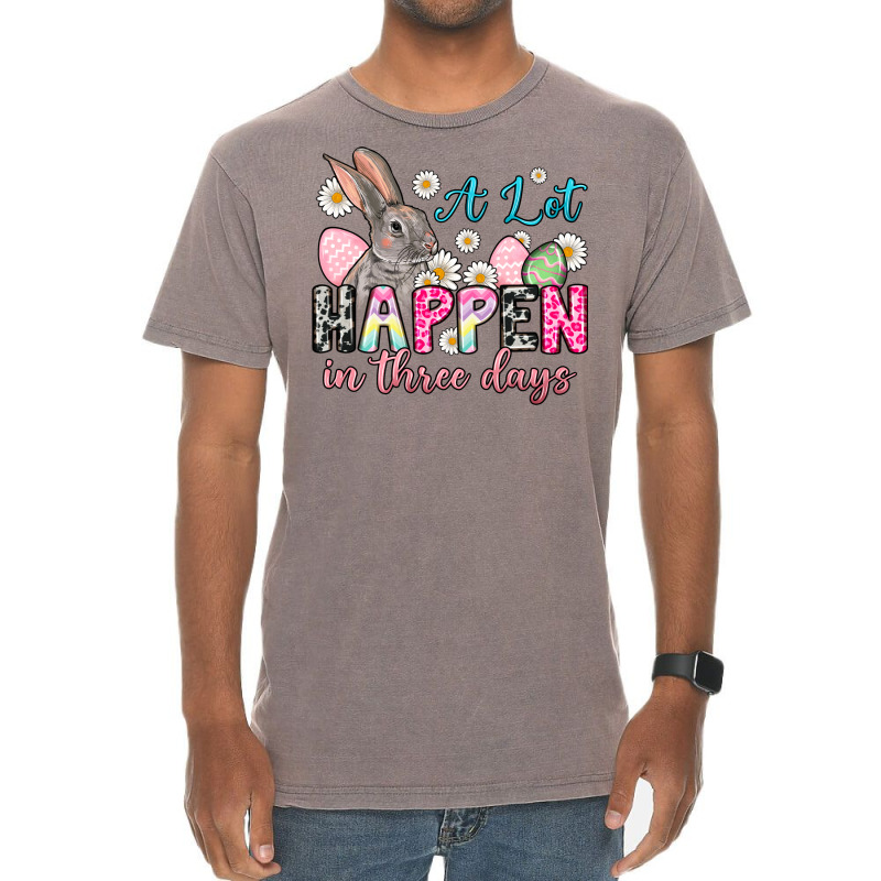 A Lot Can Happen In Three Days Vintage T-shirt | Artistshot