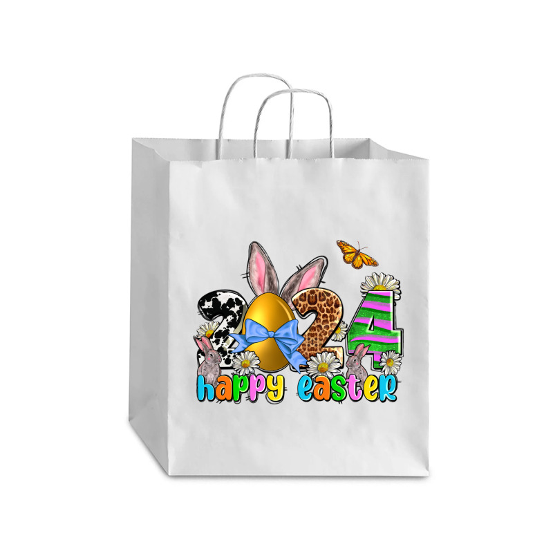 2024 Happy Easter Debie Paper Bag - 10 X 5 X 13 | Artistshot