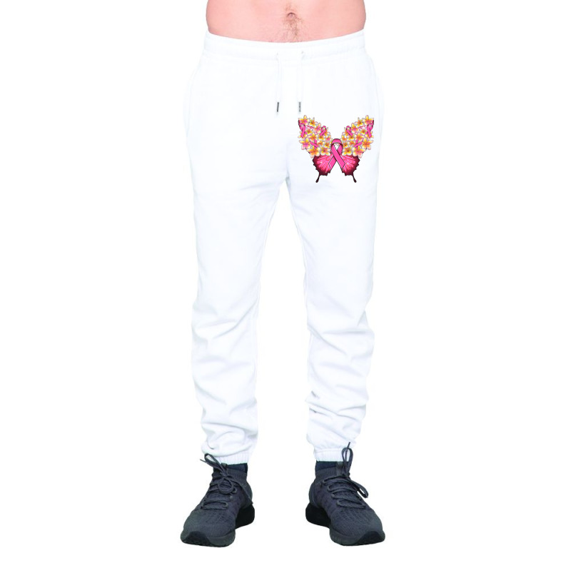 Pink Ribbon Breast Cancer Butterfly Urban Sweatpant | Artistshot