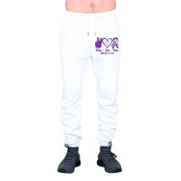 Peace Love Cure Testicular Cancer Urban Sweatpant | Artistshot