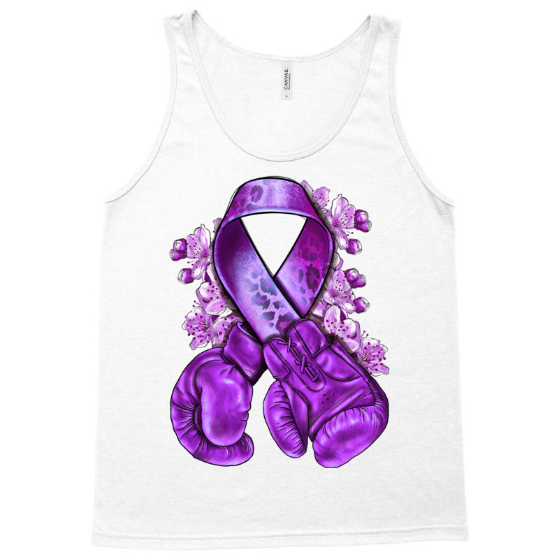 Domestic Violence Warrior Purple Ribbon Tank Top | Artistshot