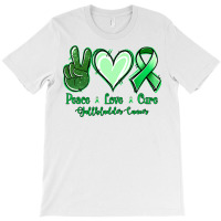 Peace Love Cure Gallbladder Cancer T-shirt | Artistshot