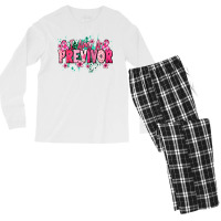 I Am A Previvor Men's Long Sleeve Pajama Set | Artistshot