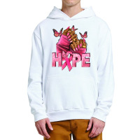 Hope Breast Cancer Nails Urban Pullover Hoodie | Artistshot