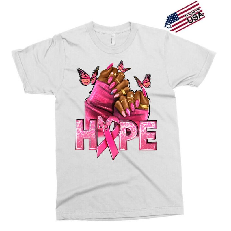 Hope Breast Cancer Nails Exclusive T-shirt | Artistshot