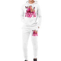 Hope Breast Cancer Caucasian Hand Nails Hoodie & Jogger Set | Artistshot