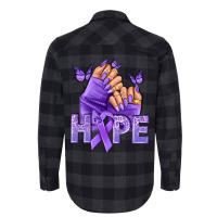 Hope All Cancers Nails Flannel Shirt | Artistshot