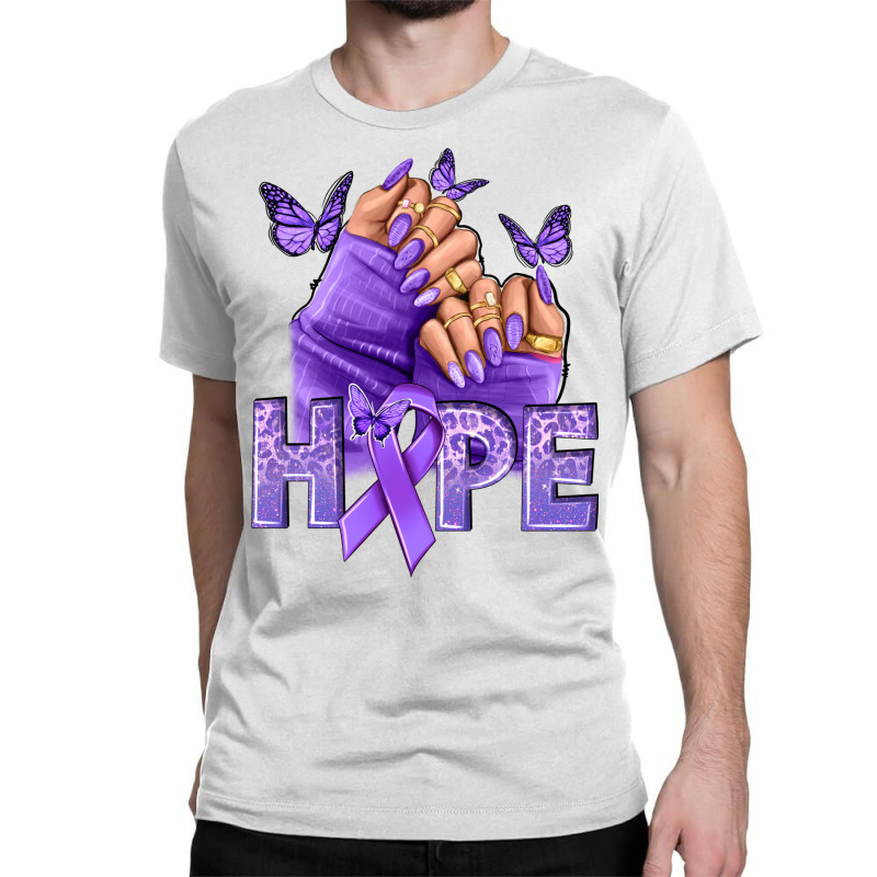 Hope All Cancers Nails Classic T-shirt | Artistshot