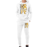 Finding The Cure Starts With Hope Childhood Cancer Hoodie & Jogger Set | Artistshot