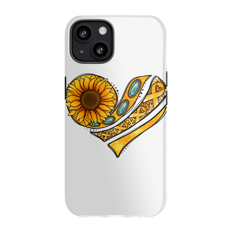 Childhood Cancer Awareness Heart Iphone 13 Case | Artistshot