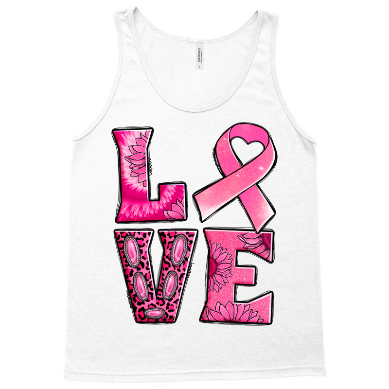 Breast Cancer Love Tank Top | Artistshot