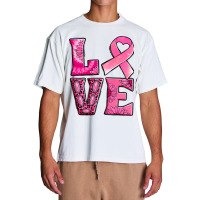 Breast Cancer Love Urban Heavy T-shirt | Artistshot