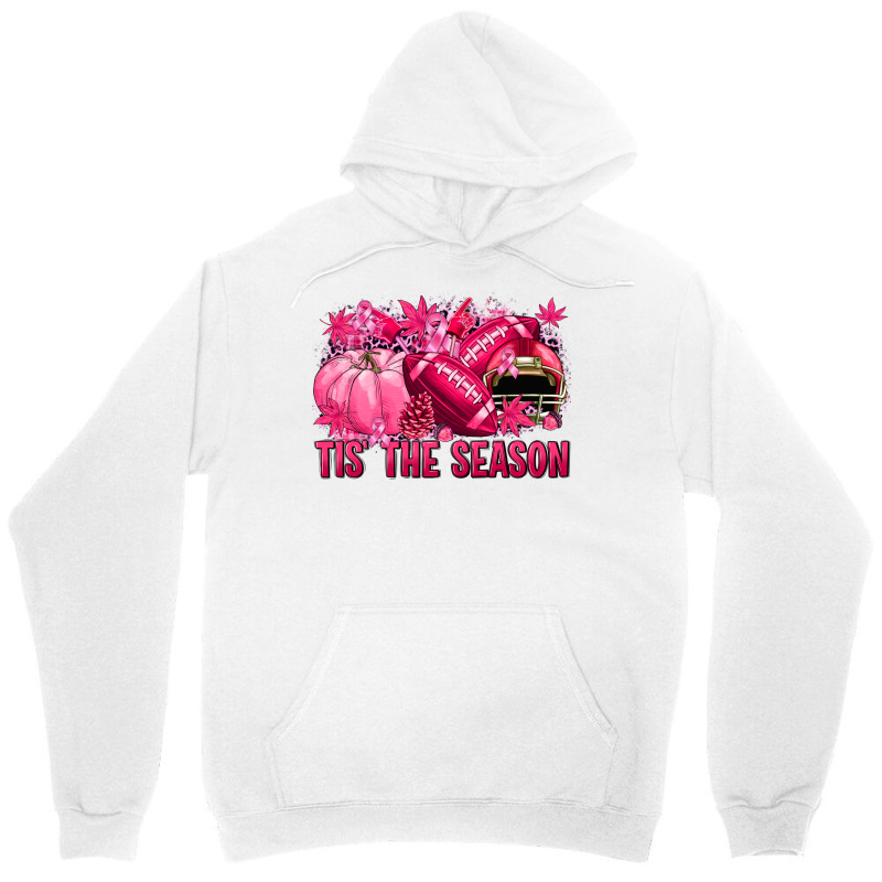 Tis' The Season Football Breast Cancer Unisex Hoodie | Artistshot