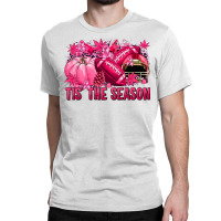 Tis' The Season Football Breast Cancer Classic T-shirt | Artistshot