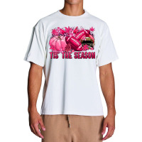 Tis' The Season Football Breast Cancer Urban Heavy T-shirt | Artistshot