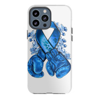 Blue Ribbon With Boxing Gloves Iphone 13 Pro Max Case | Artistshot