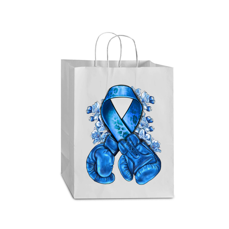 Blue Ribbon With Boxing Gloves Mart Paper Bag -13 X 7 X 17 | Artistshot